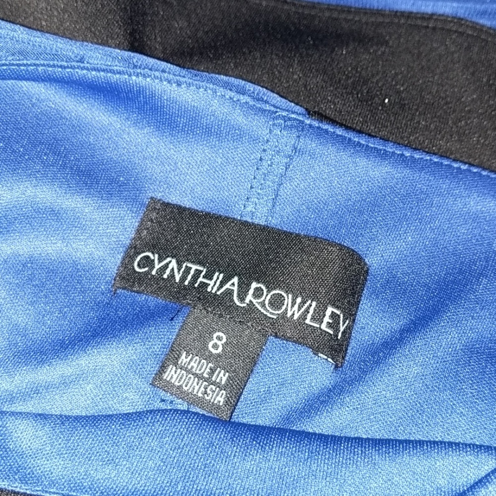 CYNTHIA ROWLEY Color Block Dress - Picture 6 of 7